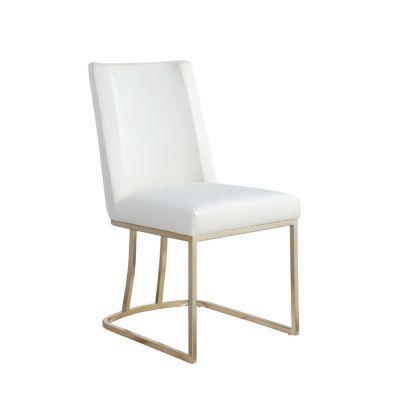 Velvet Upholstered Dining Chairs (Set of 2)