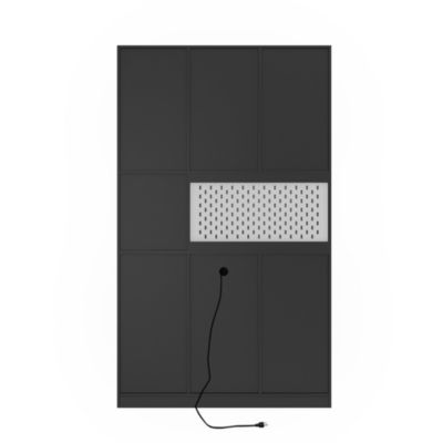 74" Modern Freestanding Kitchen Buffet with Hutch and Charging Ports