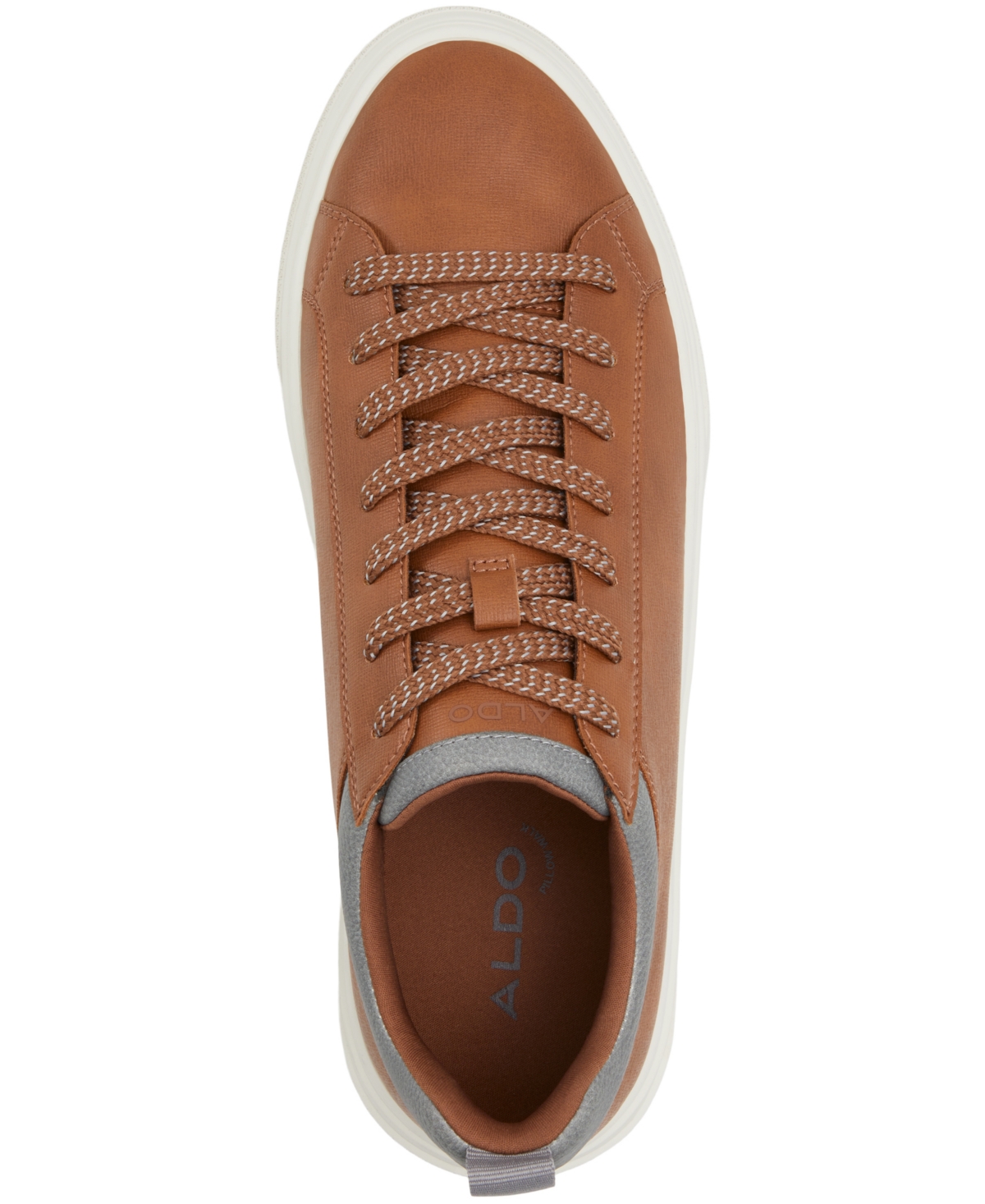 ALDO MEN'S BAS SYNTHETIC LOW TOP SNEAKER 