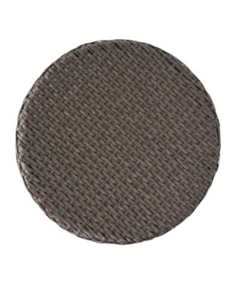 Stylish Wicker Barrel Side Table | Durable & Convenient Outdoor Accent