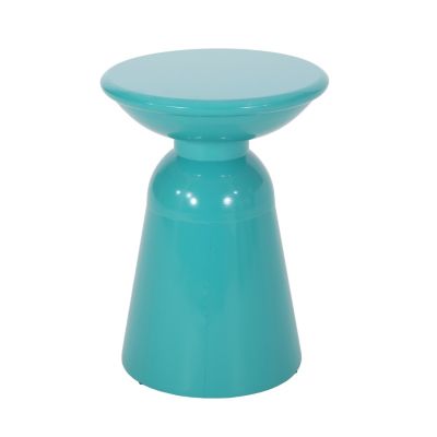 Streamdale Chic Circular Side Table with Pedestal Base