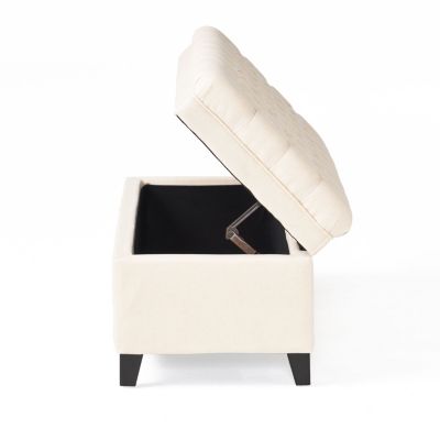 Chic Storage Ottoman Style, Comfort, and Functionality Combined