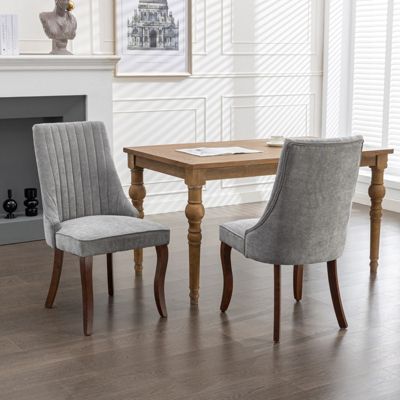 Luxurious Back Dining Chairs with High Backrest for Comfort