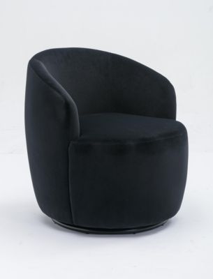 Swivel Accent Velvet Chair