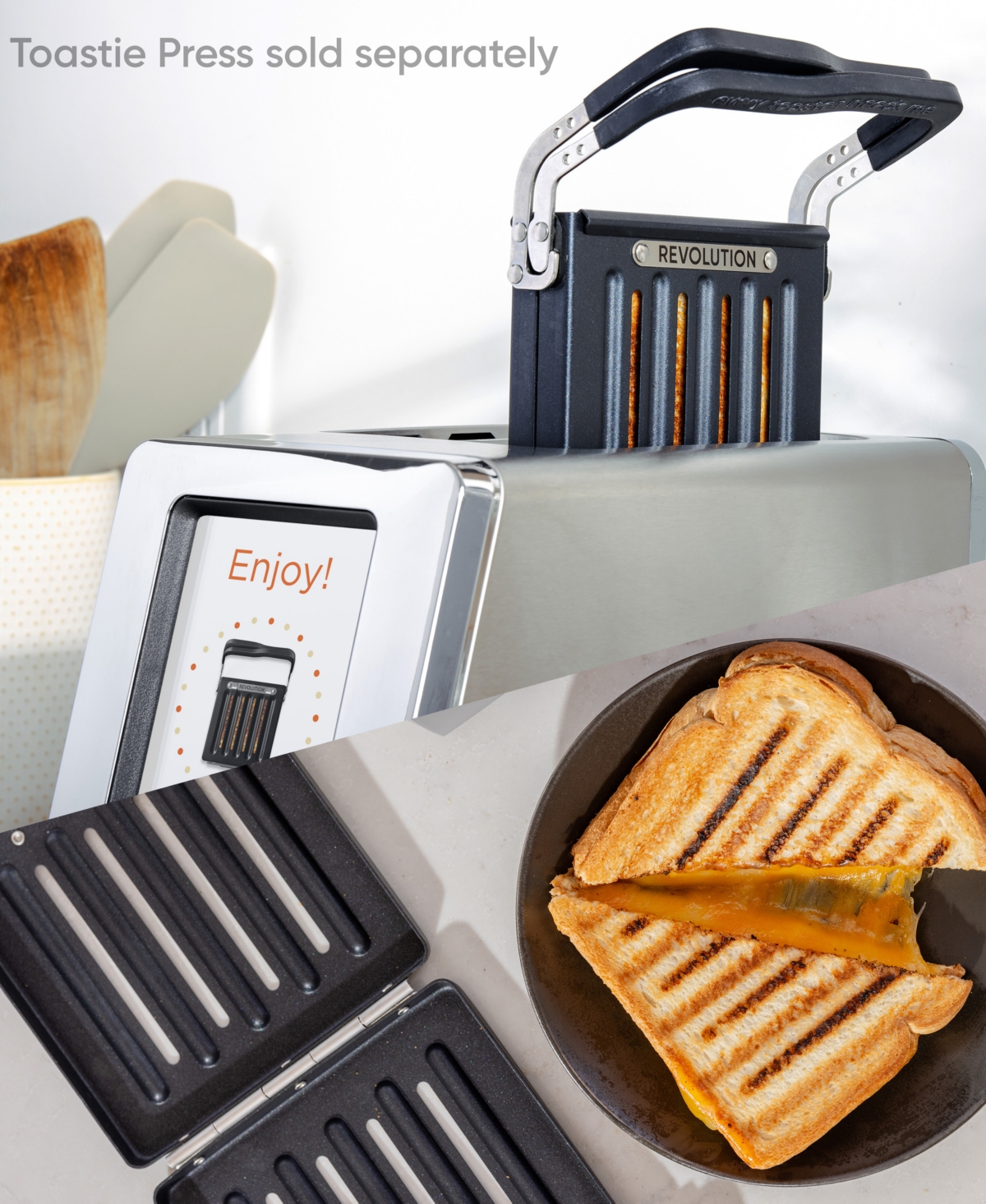 Revolution Cooking, Llc R180 Connect 2 Slice Toaster In Stainless Steel
