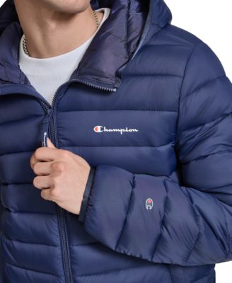 Men's Performance Quilted Hooded Jacket