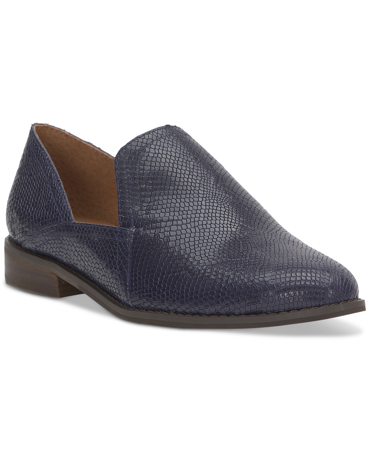 LUCKY BRAND WOMEN'S ELLOPY CUTOUT FLAT LOAFERS 