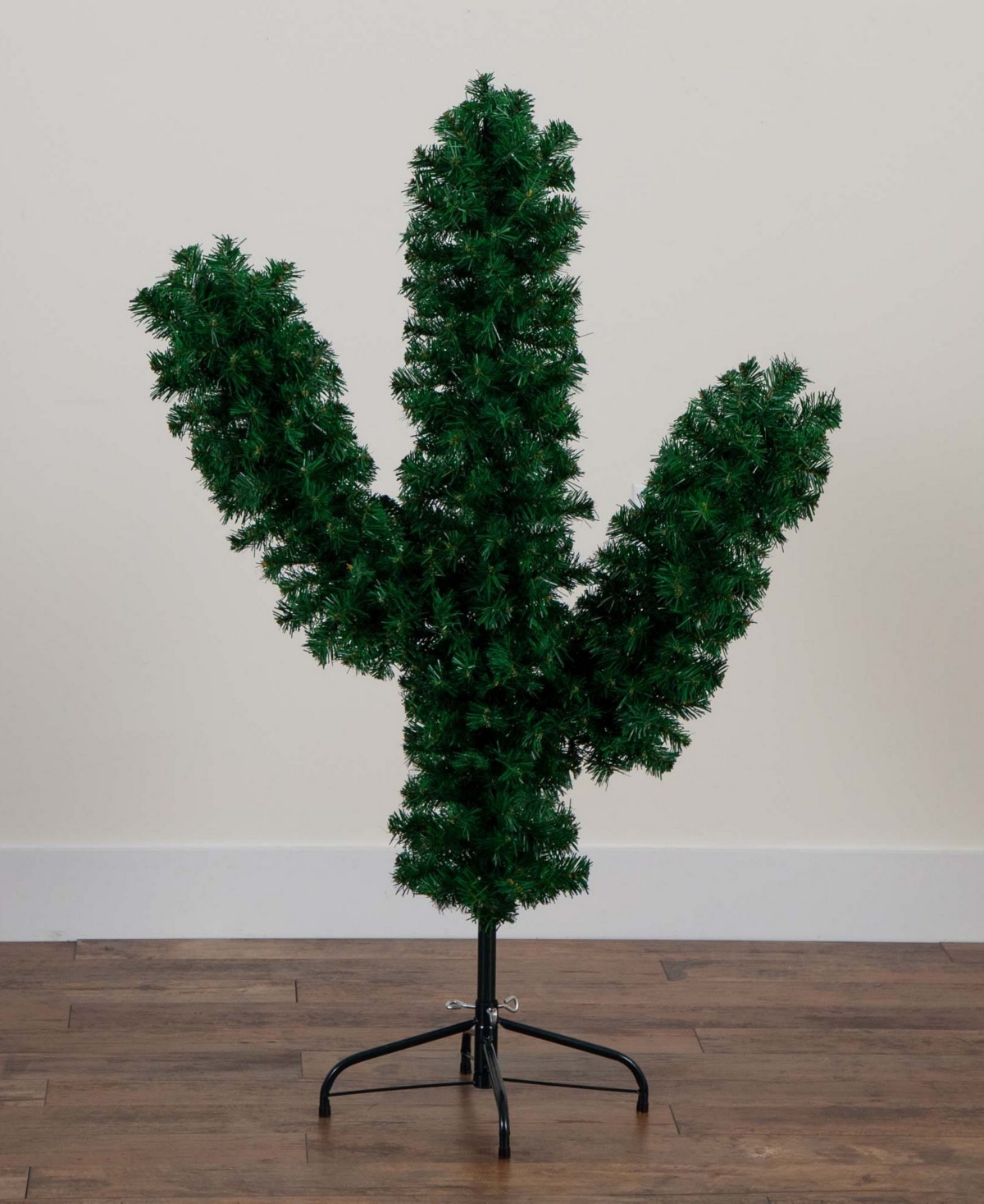 Nearly Natural 4ft. Artificial Cactus Christmas Tree