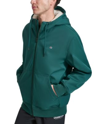 Men's Sport Shell Hooded Zipper Jacket 