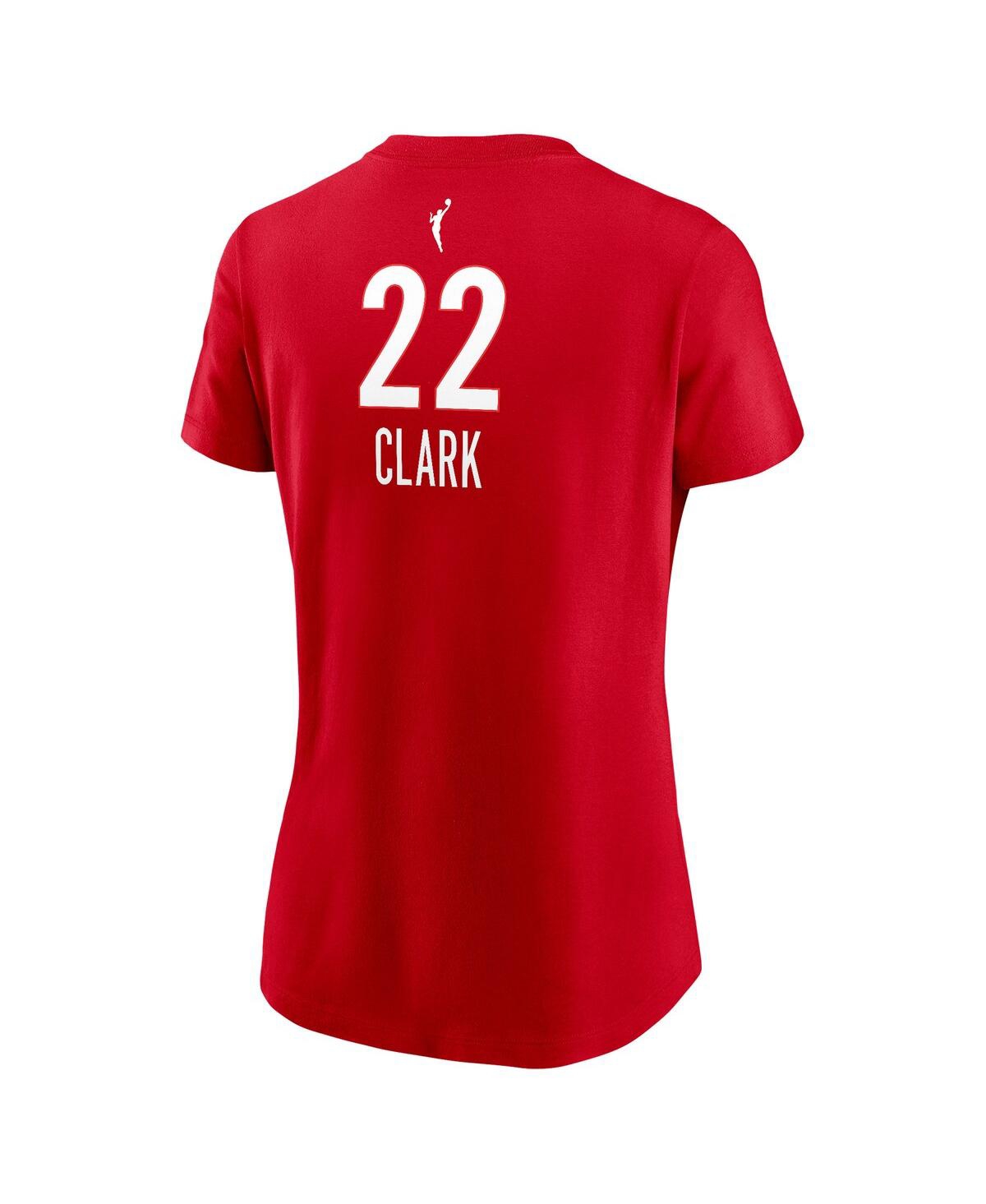 Nike Men's And Women's Caitlin Clark Red Indiana Fever 2024 Wnba Draft Rebel Edition Player Name Number T In Red