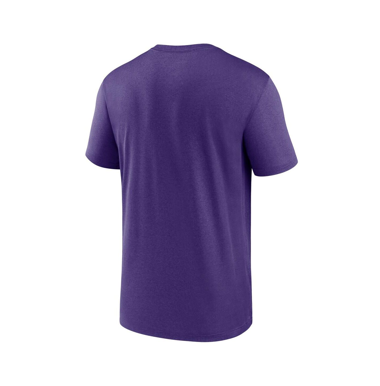Мужская футболка Nike Purple LSU Tigers Primetime Legend Alternate Logo — фото 2
