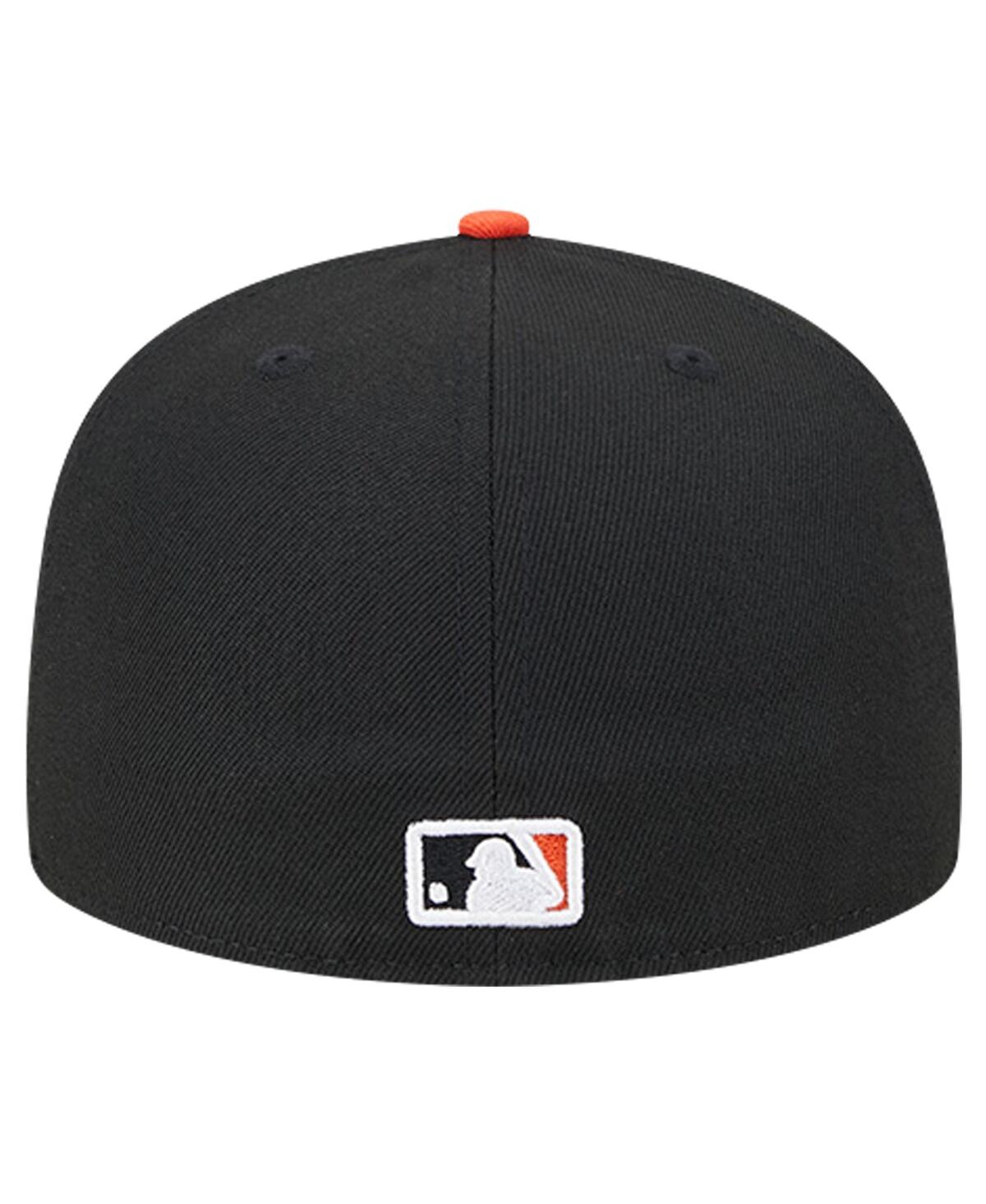 New Era Men's Black San Francisco Giants 2024 Pride On Field 59fifty Fitted Hat In Black