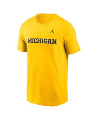 Men's Michigan Wolverines Primetime Evergreen Wordmark T-Shirt