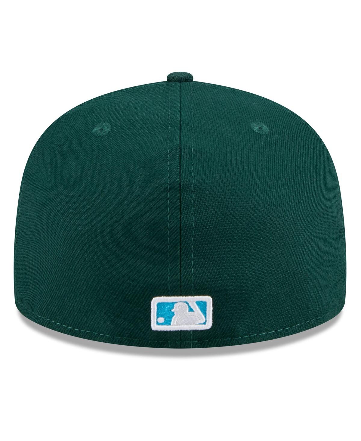 New Era Men'sOakland Athletics 2024 Father's Day 59FIFTY Fitted Hat - Green