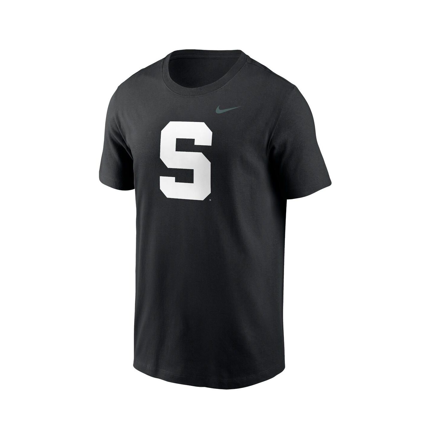 Мужская футболка Nike Michigan State Spartans Primetime Evergreen Alternate Logo, цвет: Белый — фото 4