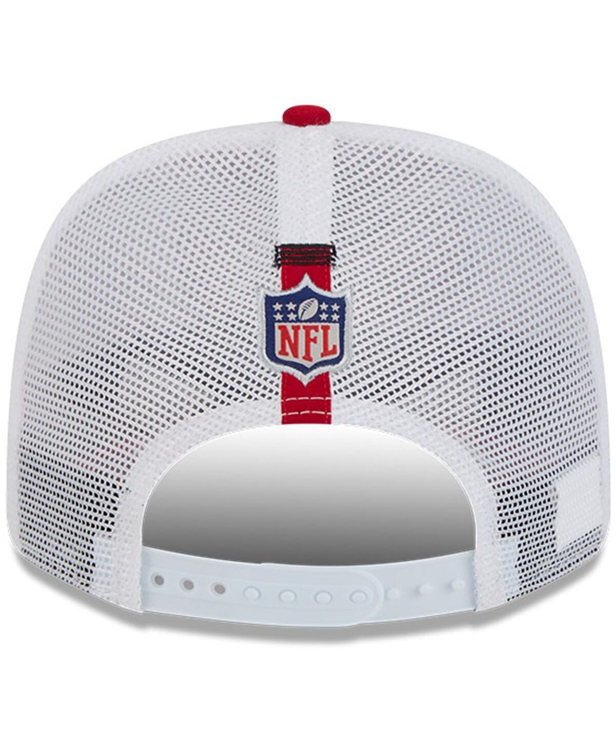 New Era Men's White/Scarlet San Francisco 49ers 2024 Nfl Training