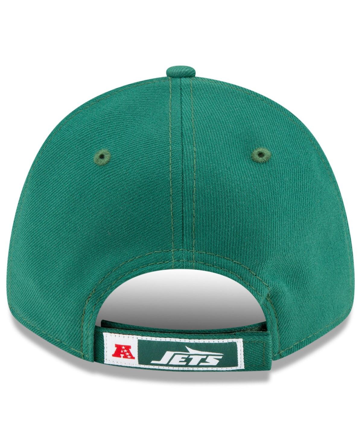 New Era Men's And Women's Green New York Jets League 9forty Adjustable Hat In Green