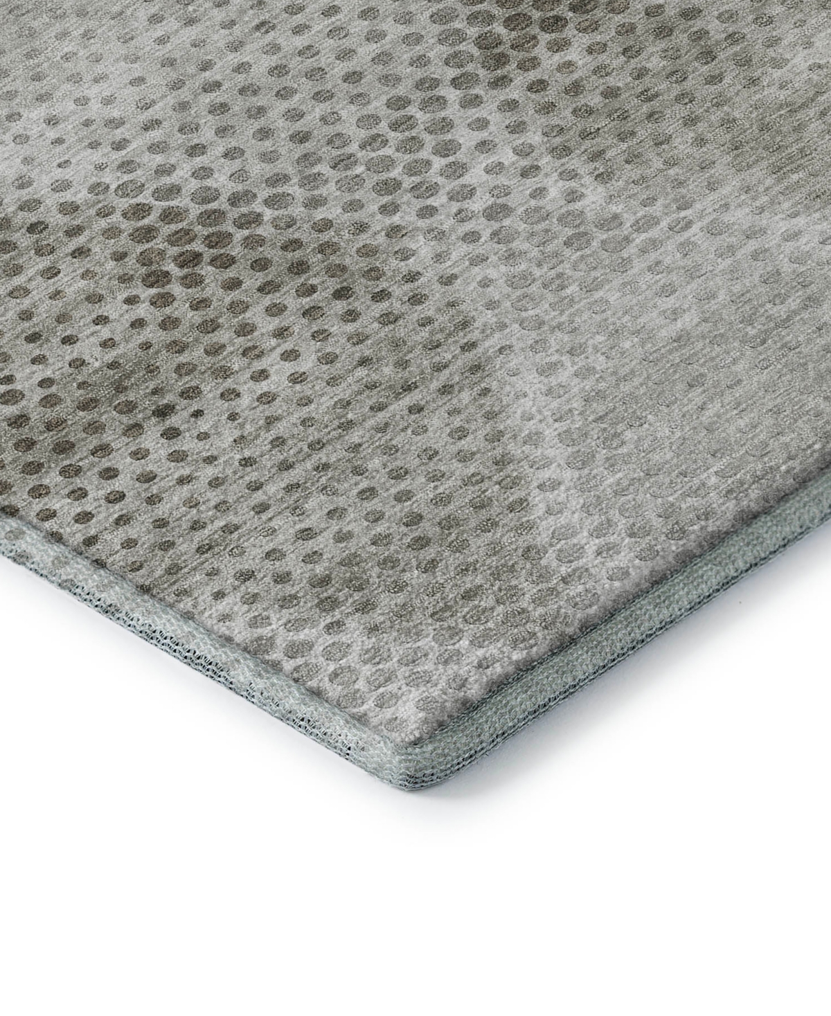 Dalyn Trevi Washable Tv4 2'3"x7'6" Runner Area Rug In Gray
