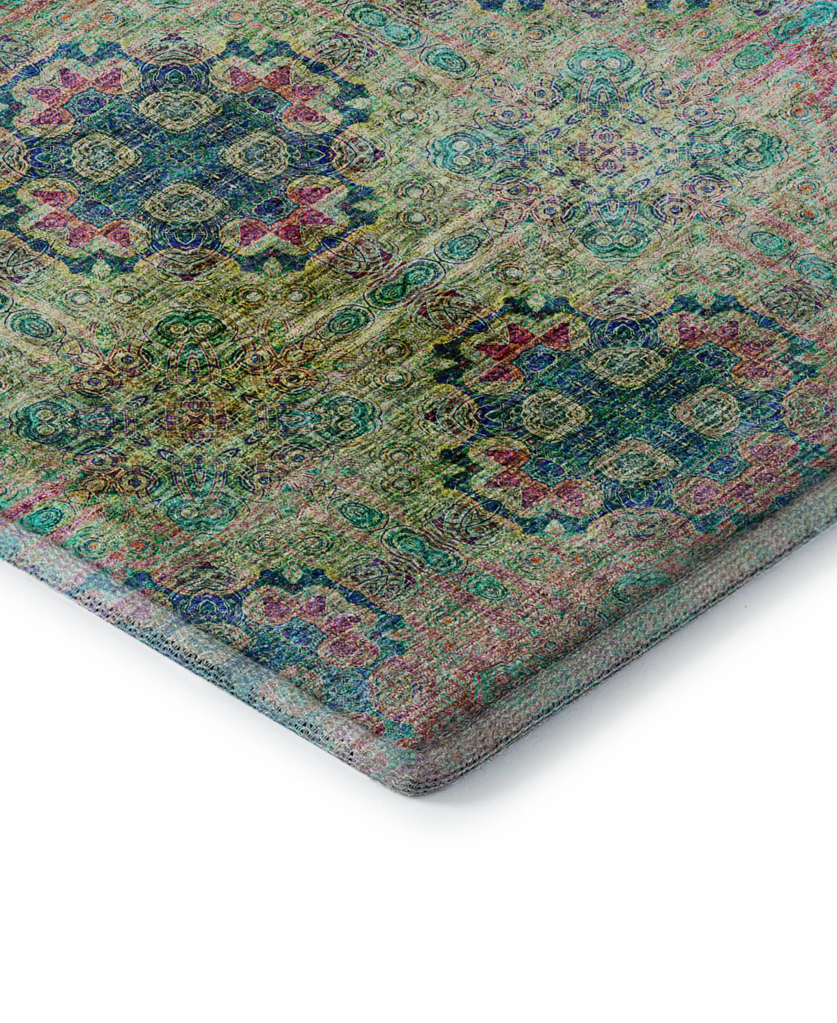 Dalyn Trevi Washable Tv16 2'6"x3'10" Area Rug In Green