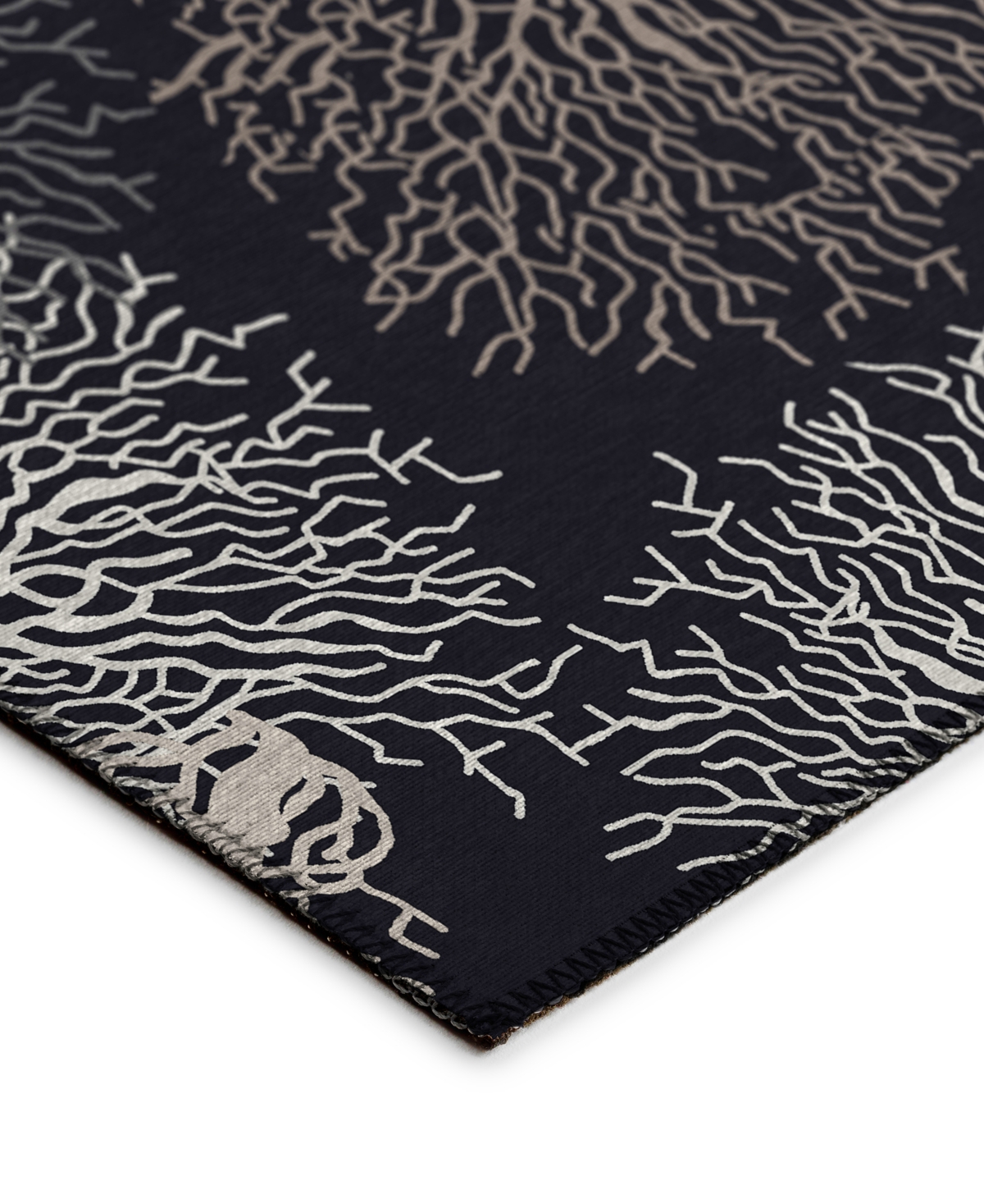 Dalyn Seabreeze Sz3 2'3x7'6 Runner Area Rug In Black