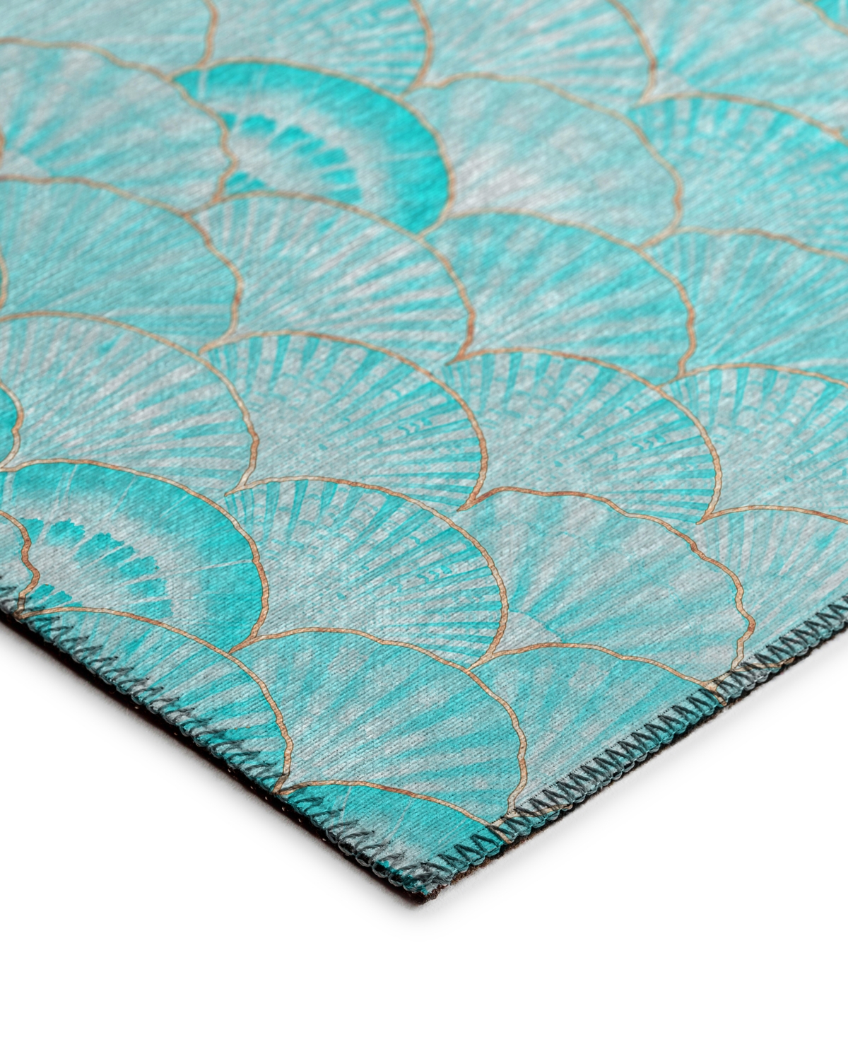 Dalyn Seabreeze Sz2 5'x7'6 Area Rug In Teal