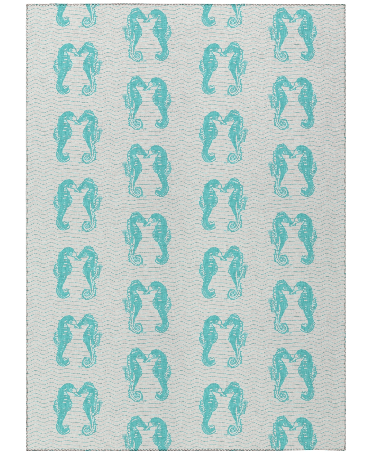 Dalyn Seabreeze Sz15 3'x5' Area Rug In Teal