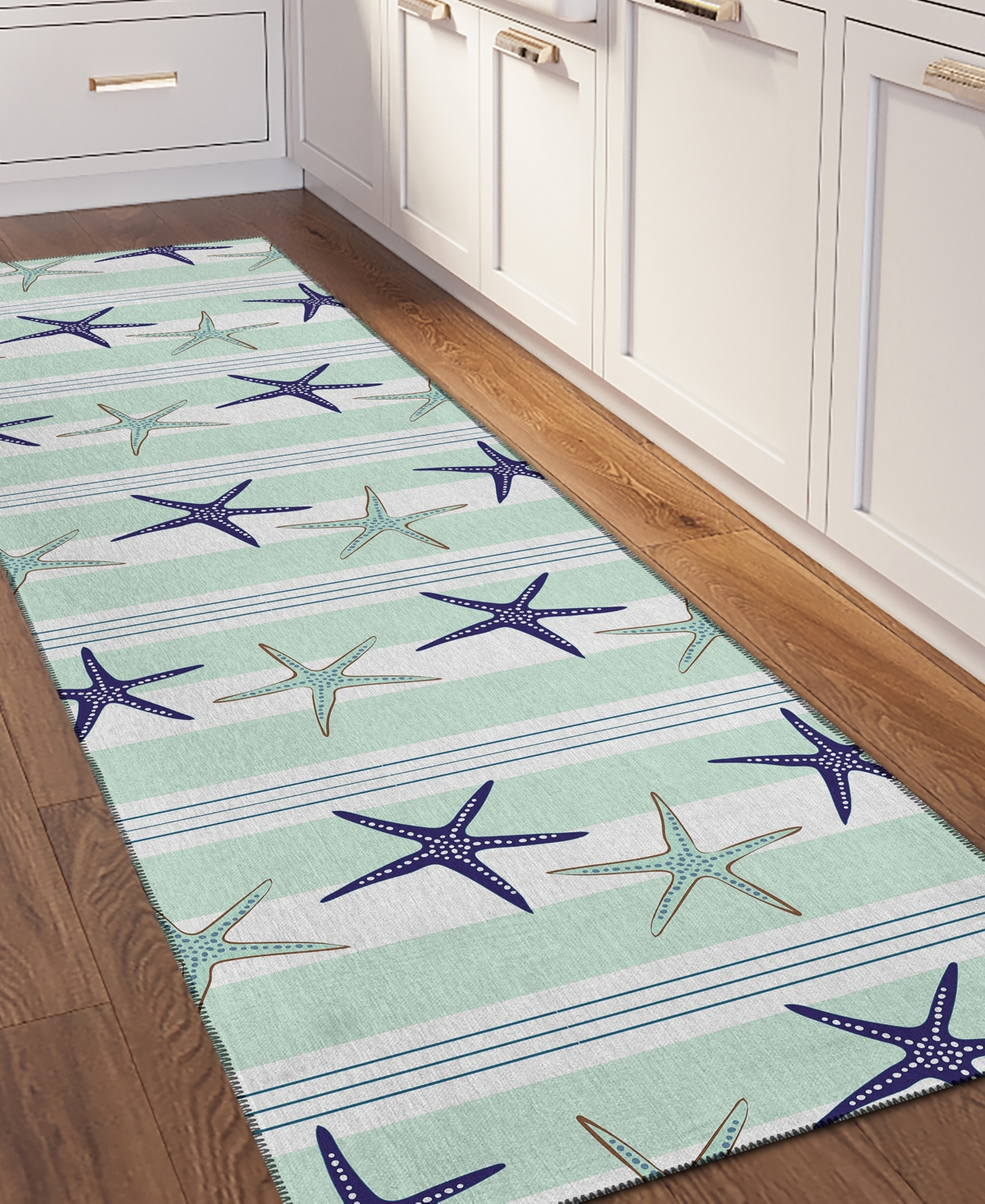 Dalyn Seabreeze Sz12 2'3x7'6 Runner Area Rug In Mist