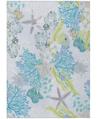 Seabreeze Washable SZ1 2'6x3'10 Area Rug