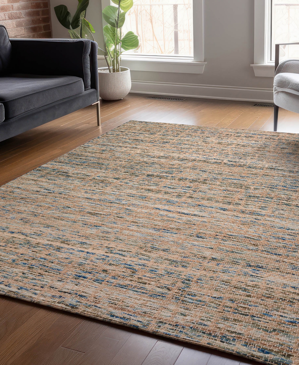 Dalyn Sahara Sa1 2'x3' Area Rug In Blue