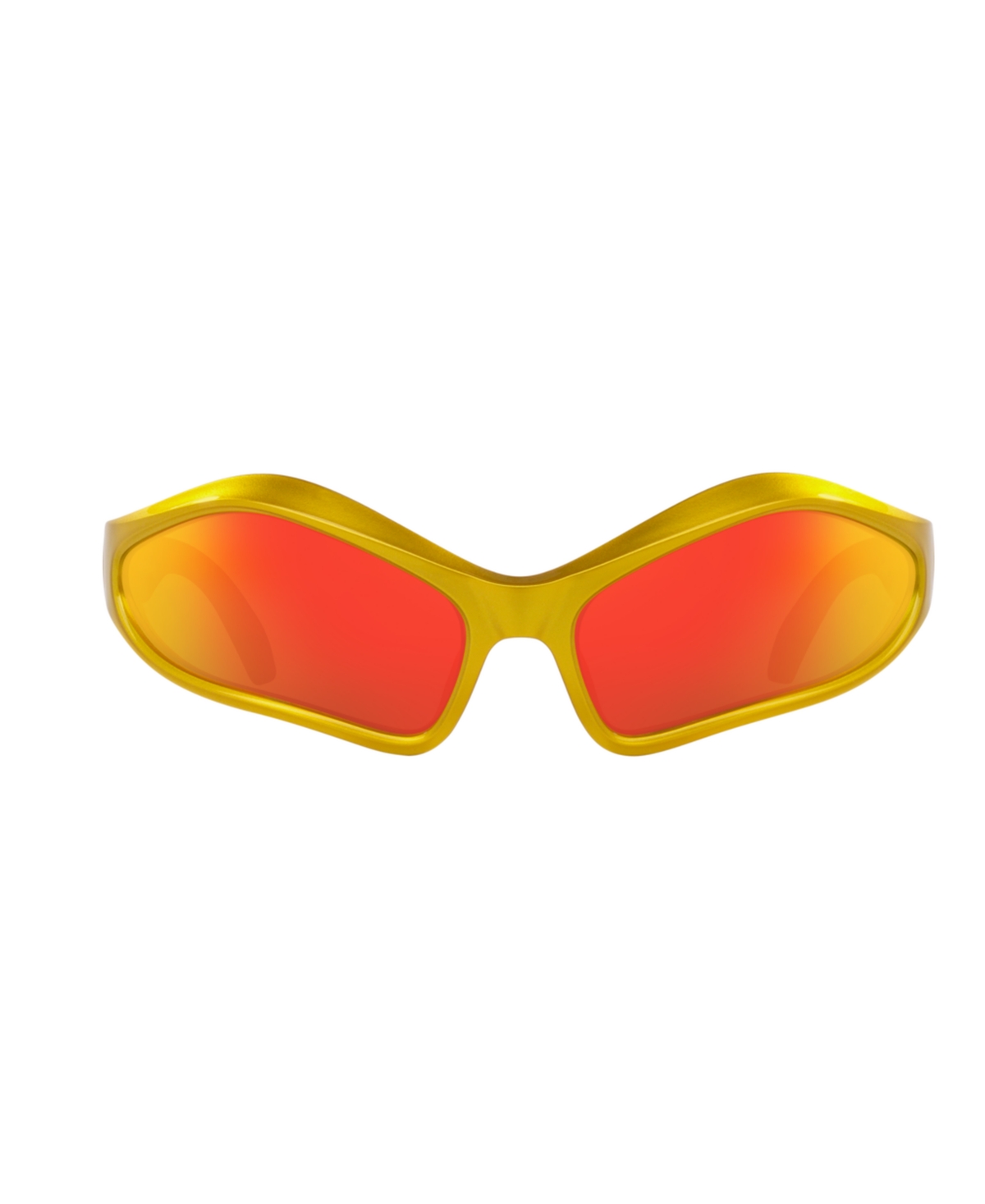 Balenciaga Unisex Sunglasses, Bb0314s In Yellow