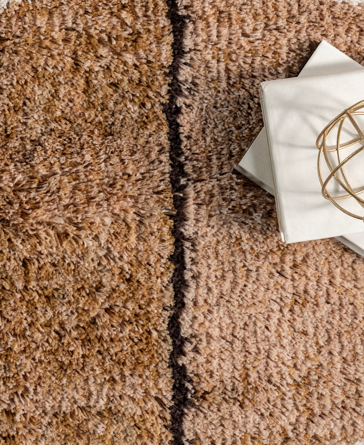 Nuloom Fergusion Kali 5'3"x7'6" Area Rug In Camel