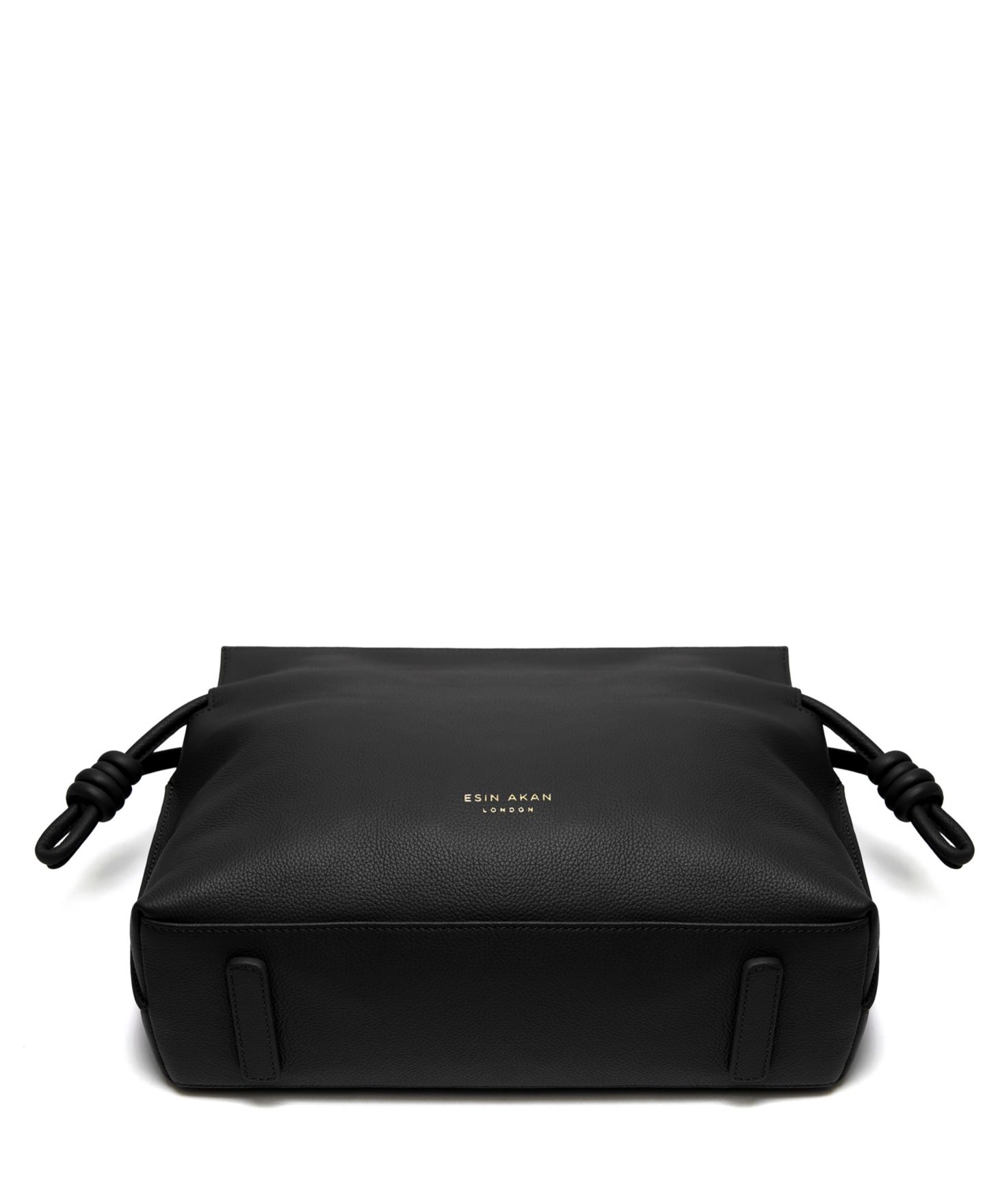 Женская сумка Esin Akan Midi Emma Leather Top Handle Crossbody, цвет: Чёрный — фото 6