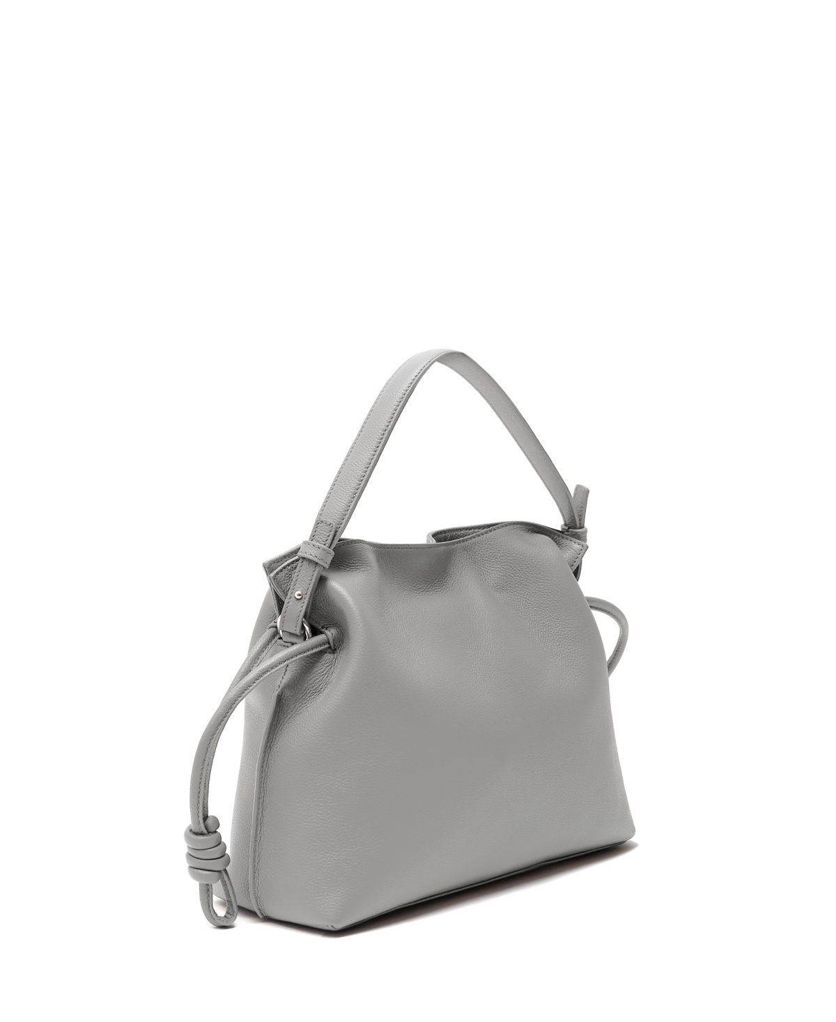 Esin Akan Midi Emma Leather Top Handle Crossbody Bag In Tan