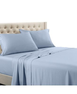 Solid 650 Thread Count Easy Care 3 Piece Sheet Set, Twin XL