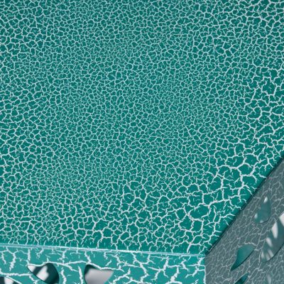  Hexagon Sunburst Side Table  Modern Durable  Vibrant Design