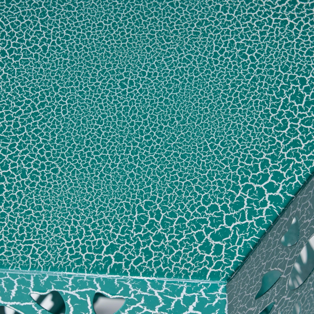 Simplie Fun Modern Hexagon Sunburst Side Table Vibrant, Versatile, Durable