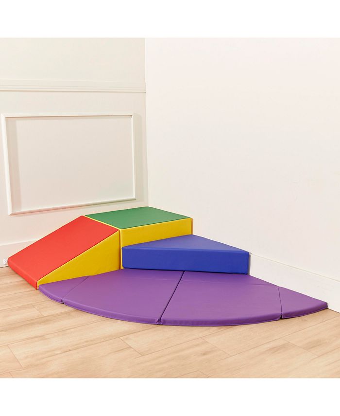 ECR4Kids SoftZone Adventurer's Summit Ramp, Assorted, 4-Piece - Macy's