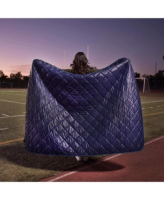 Lightspeed Outdoors Rugged Puffy Outdoor Blanket, Deep Space/Gray, 1