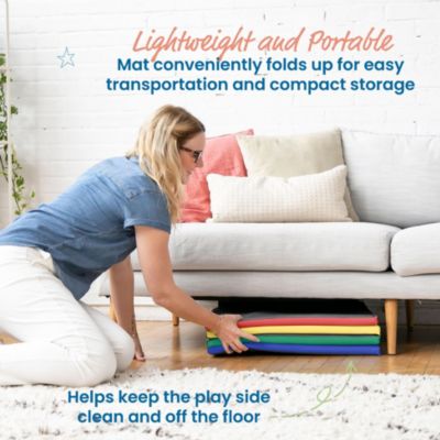 SoftZone Rainbow Activity Mat, Assorted