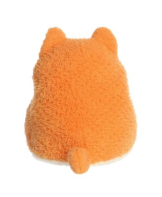 Small Cheddar Mewmews Playful Plush Toy Orange 7"