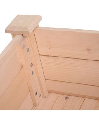 Elevated Garden Bed with Drainage and Fabric Filter, Perfect for All Plant Lovers