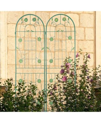 Rustproof 71" Garden Trellis for Climbing Plants