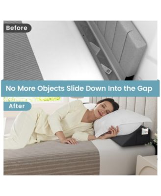 Bed Wedge Pillow with Storage Bag For Bed