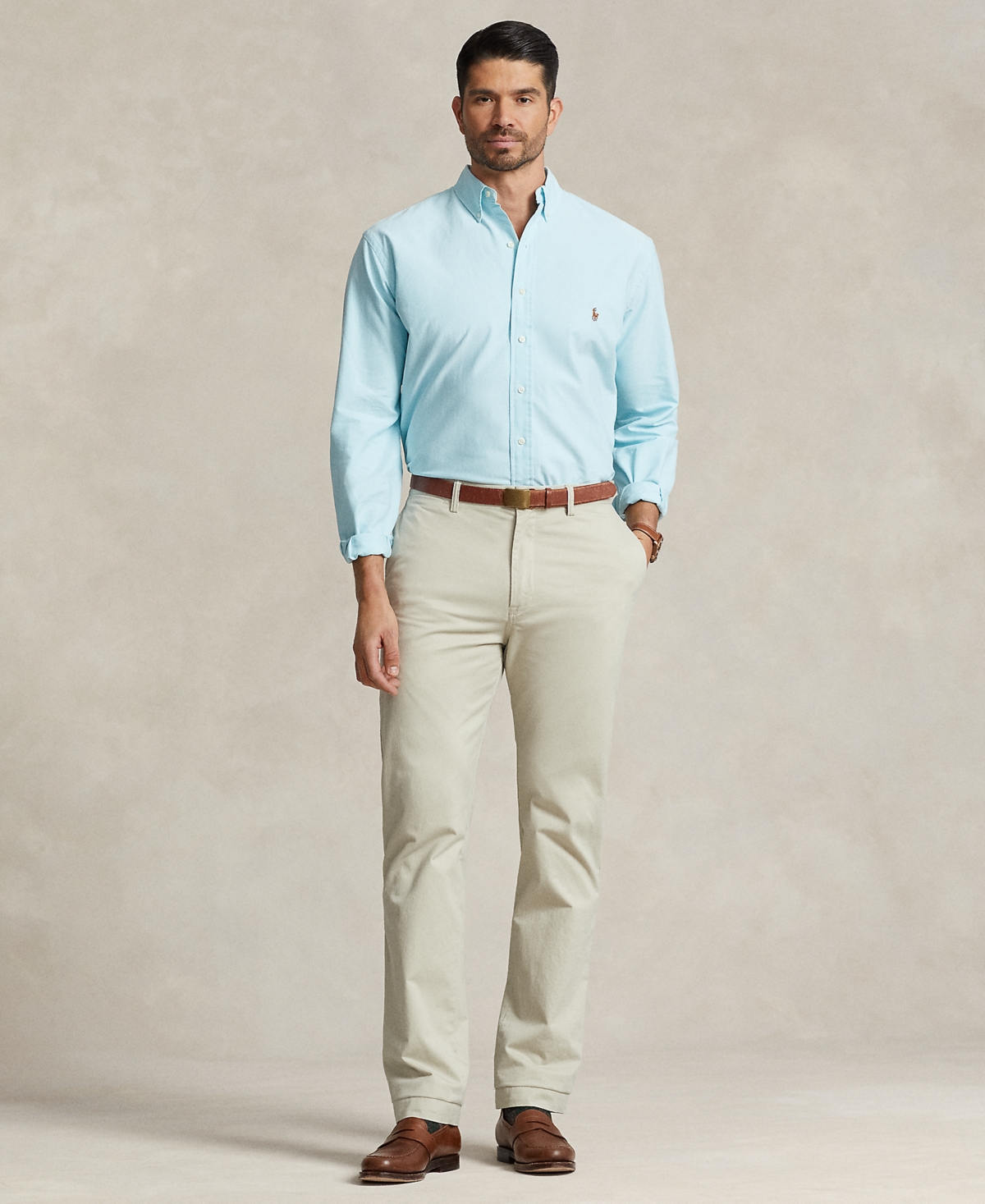 Polo Ralph Lauren Men's Big & Tall Stretch Classic-Fit Twill Pants