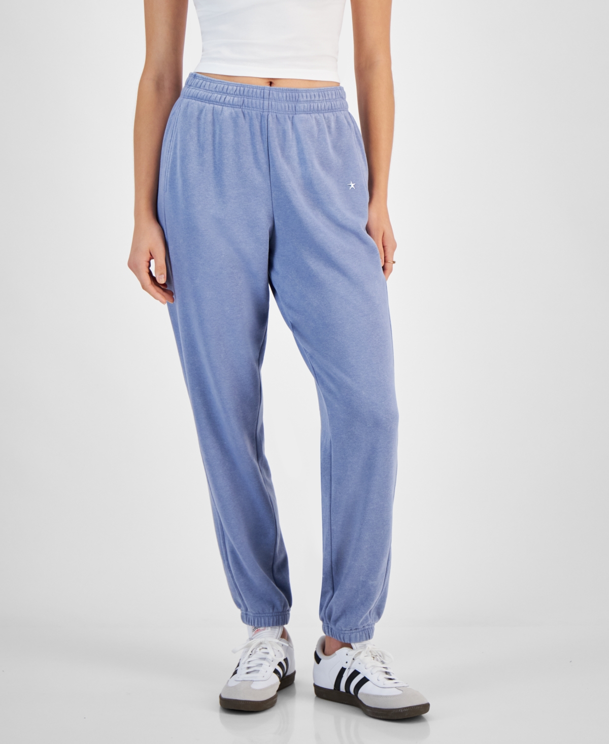 Rustic blue joggers shop