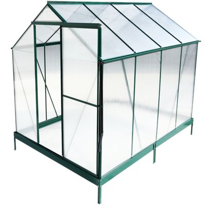 Streamdale Premium Aluminum Greenhouse for Plant Growth & Ventilation