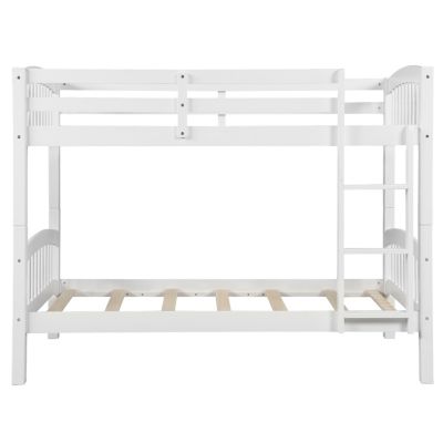 Streamdale Twin Over Twin Bunk Bed With Ladder