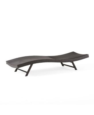 Serene Modern Outdoor Chaise Lounge with Adjustable Back