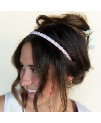 Women s Thin Floral Headband - Pink
