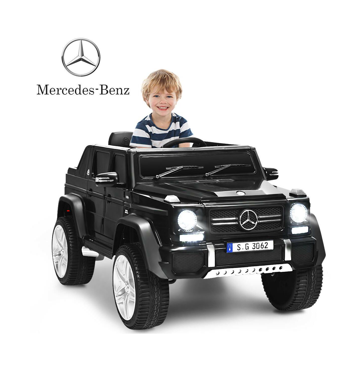 Детская игрушка SUGIFT 12V Licensed Mercedes-Benz Maybach Battery-Powered Remote Control Ride-On Car, 45"L x 27"W x 22.5"H, Ages 3+ — фото 7